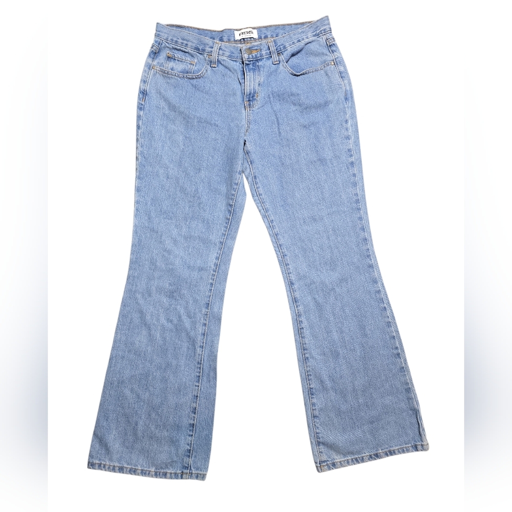 RSQ‎ Low Rise Flare Denim Jeans Lightwash Size 30 - Picture 4 of 12